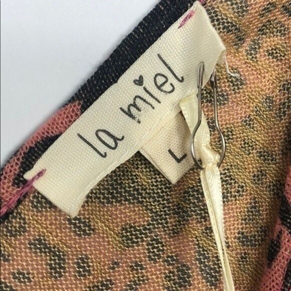 ASOS Leopard&Star Long Sleeve Tunic NEW NWT Large RM-A - Picture 4 of 8